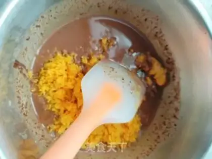 Make Chocolate heart step 4