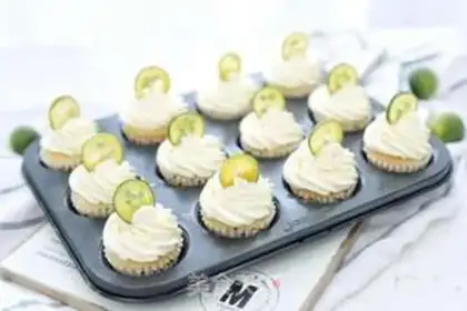 Make Lemon cupcakes step 8