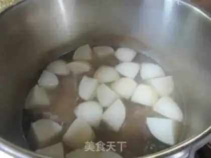 Make radish cowtail soup step 10