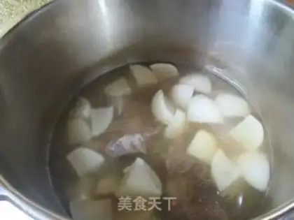 Make radish cowtail soup step 13