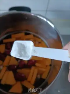 Make Porridge for peanut pumpkins step 4