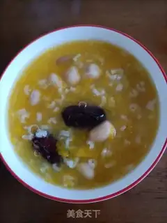 Make Porridge for peanut pumpkins step 6
