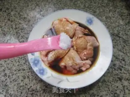Make Chicken wing buns step 4