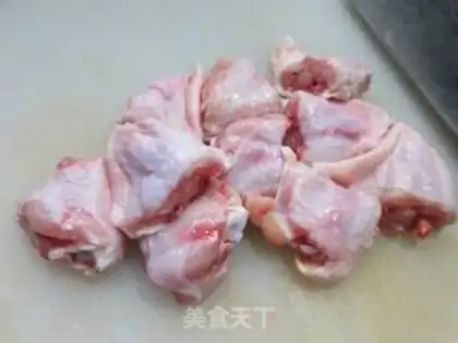 Make Steamed tofu in chicken wings step 1