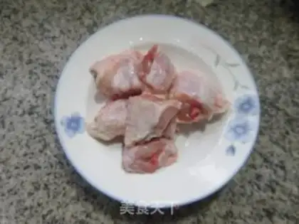 Make Steamed tofu in chicken wings step 2