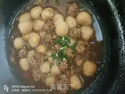 Make Meatball roasted quail eggs step 7