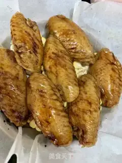 Make Roasted corn honey chicken wings step 2