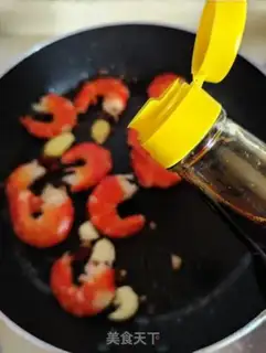 Make Red shrimp dry step 4