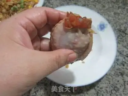 Make Chicken wing buns step 12