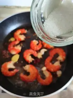 Make Red shrimp dry step 5