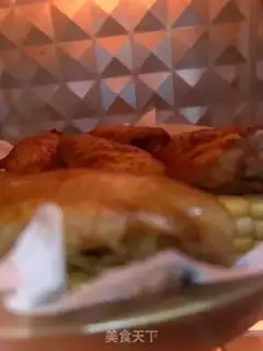 Make Roasted corn honey chicken wings step 3