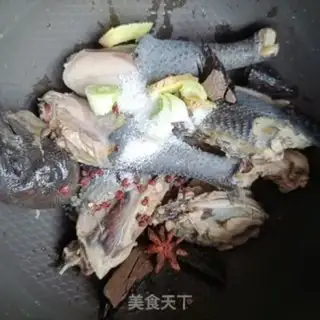 Make Roast chicken with corn meds step 4