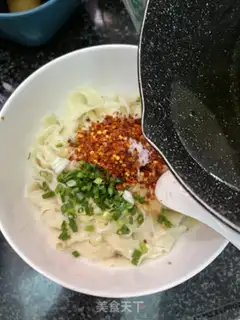 Make Oily noodles step 10
