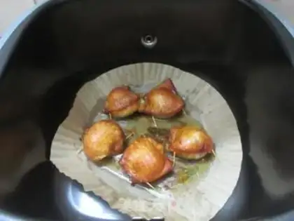 Make Chicken wing buns step 15