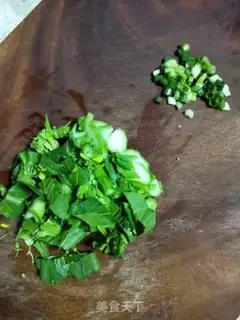 Make Hands on meatball soup step 2