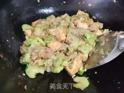Make Spade tofu fried cheese step 4