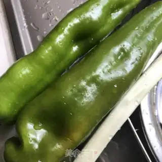 Make Cream pepper with potatoes step 1