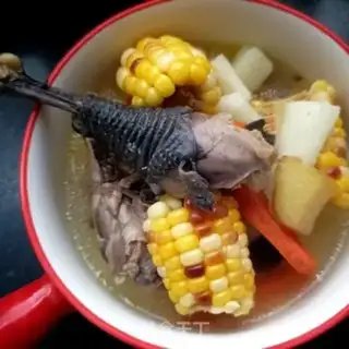 Make Roast chicken with corn meds step 16