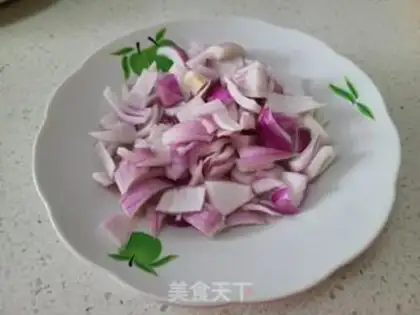 Make Onion fried tofu step 0