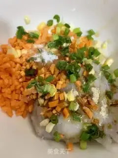 Make Steam shrimp balls step 2