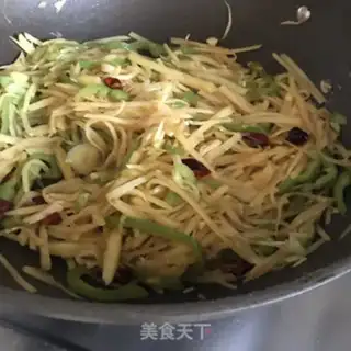 Make Cream pepper with potatoes step 8