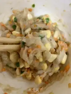 Make Steam shrimp balls step 3