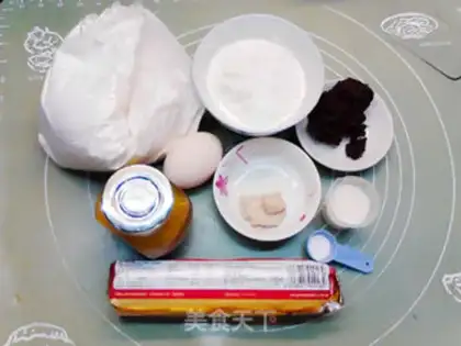 Make Red sugar sesame yogurt bread step 0