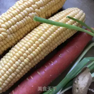 Make Fruit corn chop soup step 0