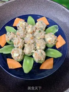 Make Steam shrimp balls step 8