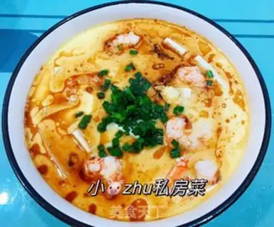 Make Shrimp tofu eggs step 5