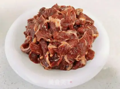 Make Spicy beef step 2