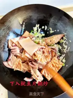 Make Home burning squid step 14