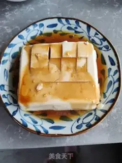Make Soy sauce and tofu step 1
