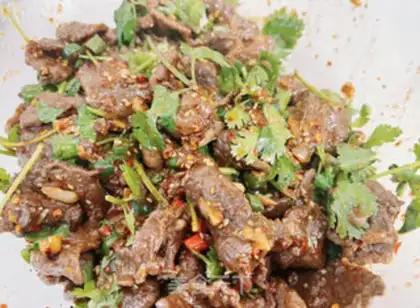 Make Spicy beef step 9