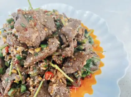 Make Spicy beef step 10