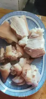 Make ♪ Pork-hot-poo-poo-poo-poo-poo ♪ step 2
