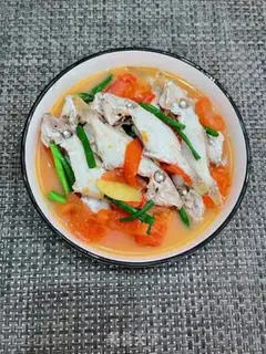 Make Tomato skinfish step 10