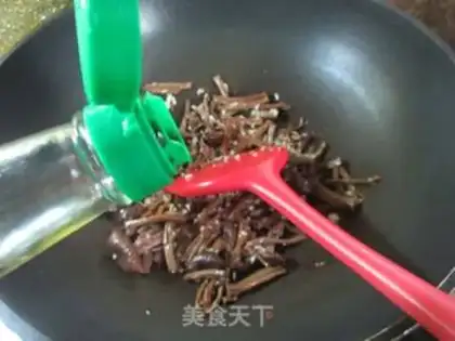 Make Garlic tea mushrooms step 5