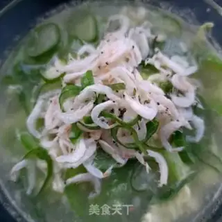 Make Shrimp pickles, egg soup step 12