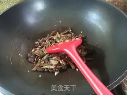 Make Garlic tea mushrooms step 7