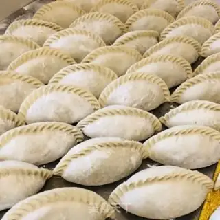 Make Celery pork dumplings step 11