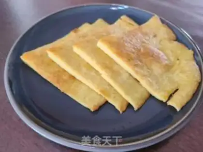 Make Corn pasta egg pancakes step 5