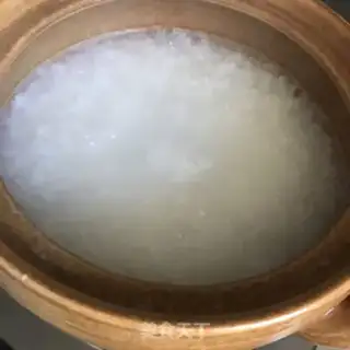 Make Vegetable congee step 3