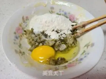 Make Sour eggs pancakes step 2