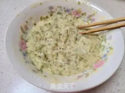 Make Sour eggs pancakes step 3