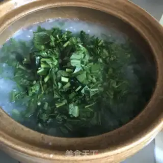 Make Vegetable congee step 6