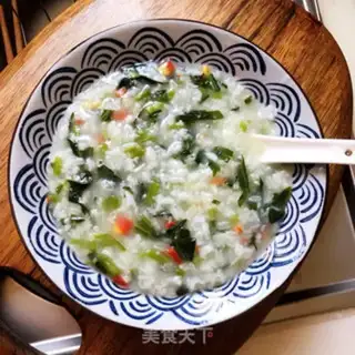 Make Vegetable congee step 8