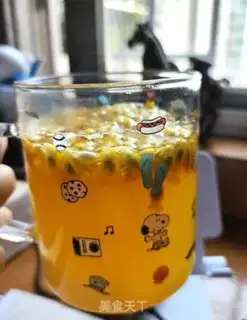 Make A bee of vanilla fruit step 5