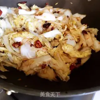 Make Spicy hand tore the cabbage step 6