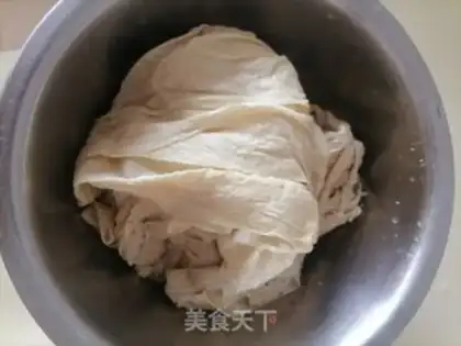 Make Tofu skin step 0